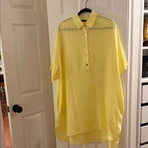 Elegant Yellow Midi Dress